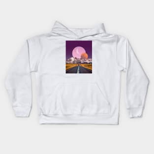 Pink Moon Kids Hoodie